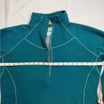 Columbia  Green Cowl Neck Sweater with Relaxed Fit Photo 4