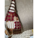 Vintage Patchwork Hand Knit Vest Huntington Ridge Boho Cottagecore Quiet Luxury Brown Size XL Photo 4