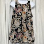 Philosophy Blouse Floral Size Medium Lined Sleeveless Top Photo 7