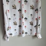 Ted Baker  Simma Floral Printed Woven Shirt in White - Size 6 Photo 8
