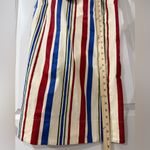 NWT Pomander Place Stripe Kira Dress M 100% Cotton Patriotic Style Blue Size M Photo 10