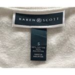 Karen Scott Beach Ocean Boat Scene Bedazzled Scenery Casual T-Shirt Women's Sz S Photo 4