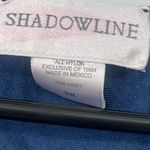 Shadow vintage Elegant Blue Maxi night dress Size 3X Photo 4