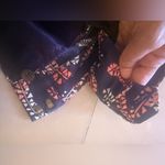 J. Crew Collection 100% Silk Dress Pants Coral Navy Floral Abstract Print Sz 2 Blue Photo 13