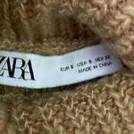 ZARA  oversized slit sides turtleneck sweater small Photo 1