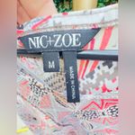 Nic+Zoe  Multi Print Tunic Tank Blouse Top Size Medium Photo 4
