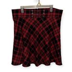 SheIn women’s 2XL corset style Plaid mini skirt Photo 2