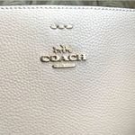 Coach Town Buckle Bag Leather Taupe Color Photo 3