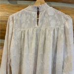 Knox Rose  Mockneck Cream Long Sleeve size M Photo 4