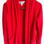 Max Studio CASHMERE LOVERS! Beautiful Red Long Sleeve Sweater Size USA Med Photo 0