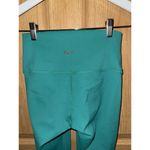 Nike  Yoga‎ Women's Medium M High Waisted Leggings Green Dri-fit EUC Photo 1