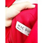 Mac Duggal 49454 Bow Shoulder V Neck Gown in Red Size 10 NWT Photo 4