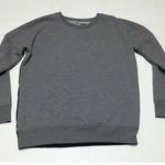 Lucky Brand Sweatshirt Womens Gray Size XS Sweater Knit Back Detail Photo 0