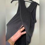 Halara Black Tank Top with Keyhole Neckline Photo 4