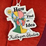 KidSuper Geometric Shapes Suit Top Blazer Jacket Red NWT Sz M Size M Photo 3