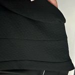 H & M Black Textured Cropped Blazer Size 10 Photo 1