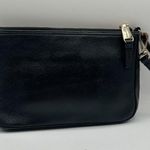 Cole Haan Black Pebbled Leather Wristlet 8" x 5" x 1.5" Photo 2