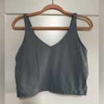 Tank Top Shelf Bra in Belgian Blue Size Large Photo 3