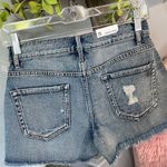 William Rast  High Rise Denim Jean Shorts Cutoffs Button Fly Women 25 Dual Upbeat Photo 10