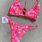 Kulani Kinis Pink Kulani “Strawberry Swirl” Swim Set Photo 6