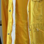 Guess NWT Hooded Yellow Rain Slicker Jacket w/Pockets, M Photo 6