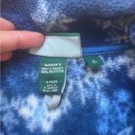 L.L. Bean Snowflake Fleece Jacket Blue Size L Photo 5