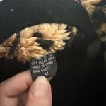 Vintage leopard cheetah fur cropped vest Y2k Brown Size M Photo 3