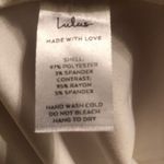 Lulus Sz M Symbolize White Sleeveless Bodysuit Photo 4