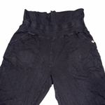 Pact Black Wide Leg High Waist Pants size Large Photo 3