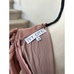 Ivy City Co. Lillie Mauve Pink "Dusty Rose" Flutter Sleeve Wrap Front Dress Size M Photo 4