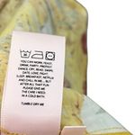 Selkie Tea Rose Dress Women’s Small Yellow Sunflower Cotton Puff Sleeve Midi Photo 12