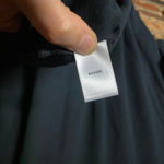 Quacker Factory NWT  Black Braided Sparkle 3/4 Sleeve T-Shirt Women's Size 3X Photo 5