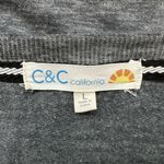 C&C California “Kindness is Free” Gray Mineral Wash Long Sleeves Top Photo 9