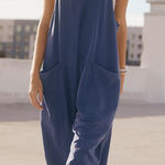 Free People Movement Hot Shot Onesie in Misty Blue Size Medium. NWT Photo 0