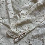 Anthropologie NWT Mare x Cream Floral Lace Long Sleeve Blouse Built in Tank XXS Photo 7