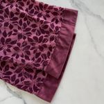 Victoria's Secret Vintage Floral Velvet Burnout Maroon Kimono Robe M/L Feminine Photo 5