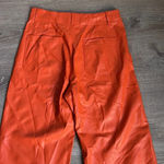 Anthropologie NEW  MaeveThe Colette Cropped Wide-Leg Pants: Faux Leather Edition Photo 10