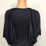Charles Henry  black dress with drape bodice. New Photo 7