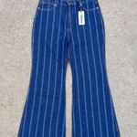 Wrangler Wanderer High Rise Flare Laser Stripe Jeans 32/30 Photo 1