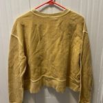 Tri Sigma Cropped Sweatshirt Orange Photo 1