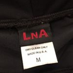 LNA  black leggings with high zipper at back M Photo 4