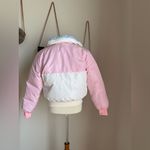 Vintage 80s Colorado Classics Pink Puffer Ski Coat, Size Medium White Photo 2