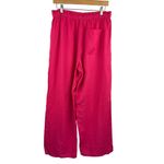 Women’s J.Crew Size Medium Hot Pink Linen Pants. Photo 4