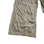 Shinestar  Sleeveless Jumpsuit Romper V Neck Wide Straps Beige Size Large Photo 3