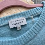 White + warren essentials 100% cashmere sweater light‎ blue Size XS Photo 1