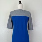 No Boundaries  Cute Gray Blue Shirt Loungewear Dress, Sz Small Photo 6