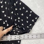 Talbots  Dress Womens 10 Midi Short Sleeve‎ V Neck Floral Chiffon Ladies prairie Photo 2