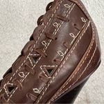 Naughty Monkey  Scalloped Faux Leather Pumps size 10 Photo 6