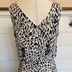 Lafayette 148 Memphis Cheetah Print Maxi Dress Sleeveless Silk Photo 12