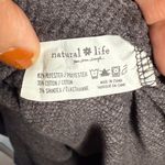 Natural Life Gray Ribbed Maxi Dress Casual Crew Neck Short Sleeve W1896 Sz XL Photo 5